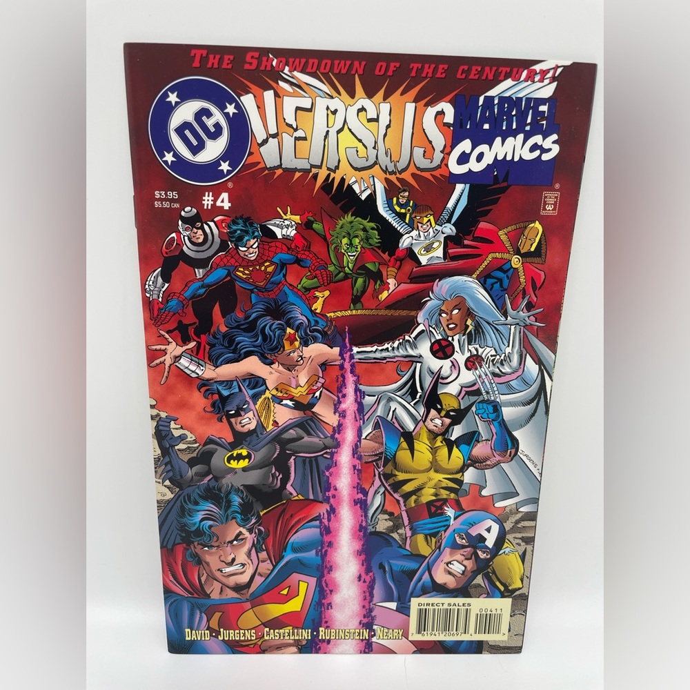 Marvel Comics VS DC Comics #1, 2, & 4 Like New 1996 - Picture 3 of 3